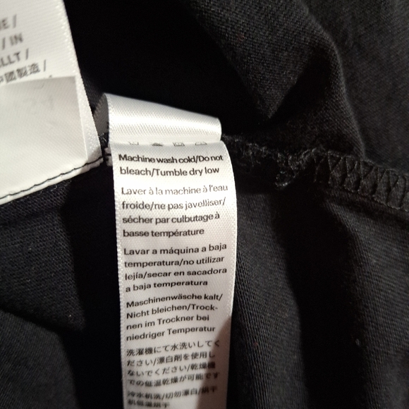 NWT Herschel Supply Company Mens XXL Black Long Sleeve Tee - Picture 10 of 11